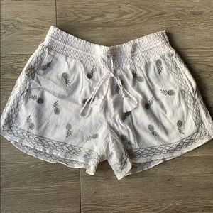 J Crew pineapple shorts